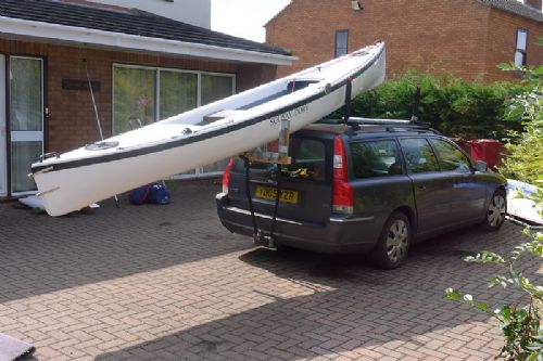 Loading a canoe